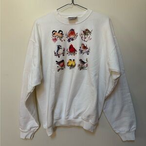 Vintage Bird Crewneck Size Medium